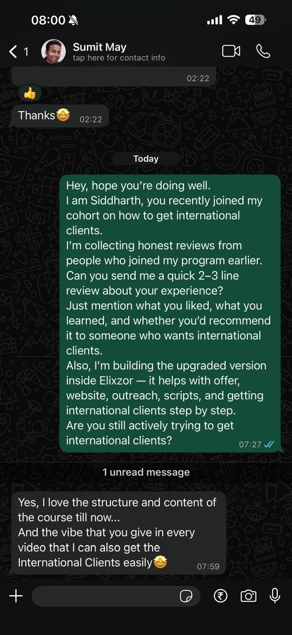 Testimonial